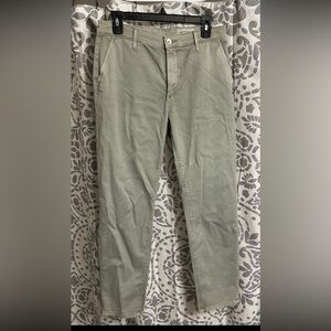 AG Adriano Goldschmied Sage Green Chinos